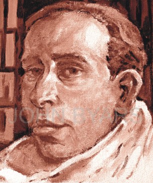 a portrait of the Scottish Colourist Cadell watermarked 2