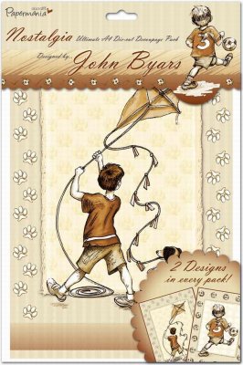 sheet 177 packaged nostalgia decoupage pack 1