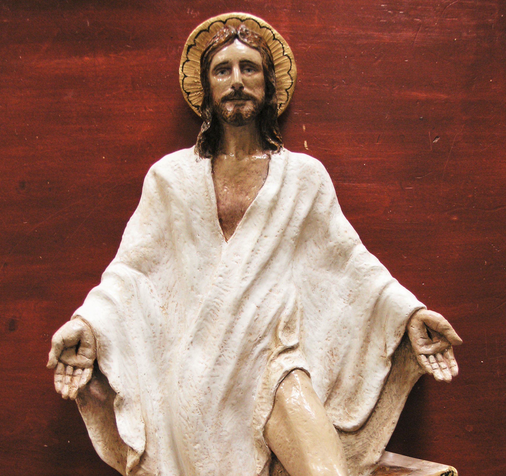 squared st joachim christ sculpture